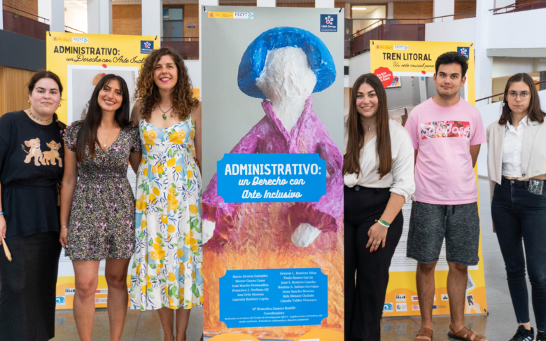 Estudiantes de la UMA diseñan una exposición de pósteres para acercar diversas problemáticas jurídicas