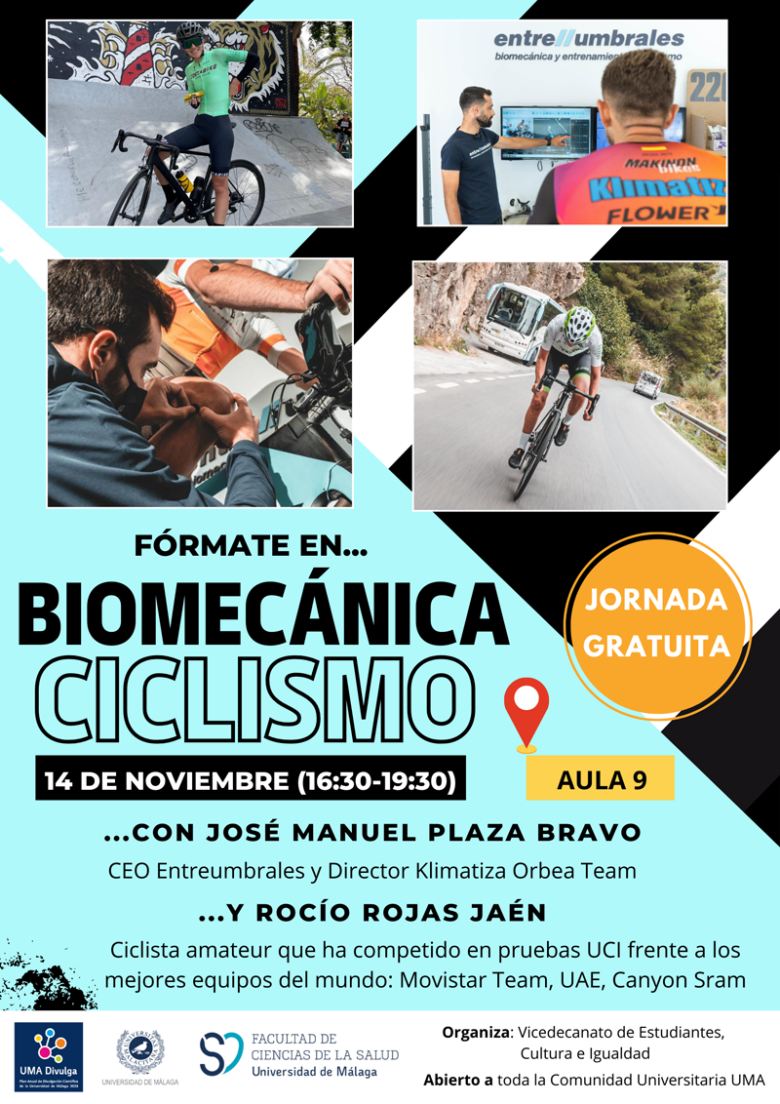 Jornada 'Biomecánica del ciclismo'