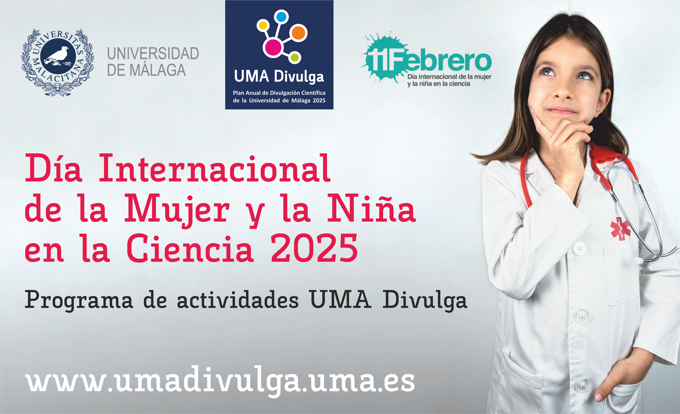 El Día Internacional de la Mujer y la Niña en la Ciencia protagoniza el mes de febrero en la UMA