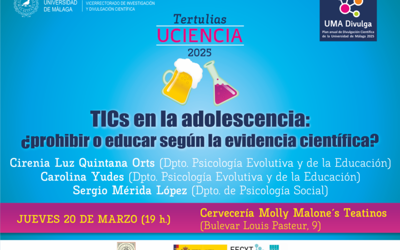 Tertulia l TICs en la adolescencia