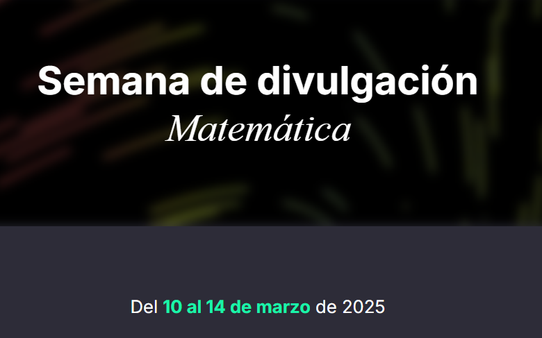 Semana de divulgación matemática