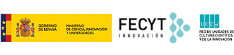 Logotipo de la Fundación Española para la Ciencia y la Tecnología (FECYT)